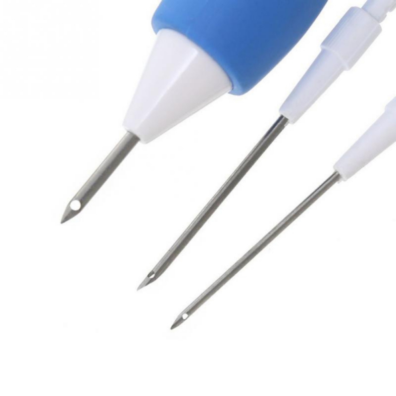 DIY Embroidery Punch Needle Kit Embroidery Pen Set Clothes Embroidery Knitting Sewing Needle Stitching Tool Set